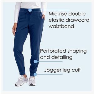 BARCO ONE Women's Jogger Scrub Pants 3 Pocket
